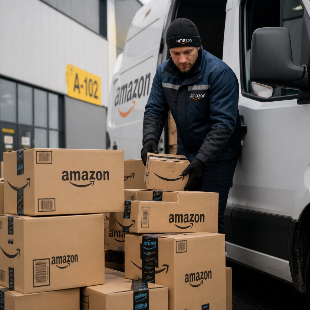 Illustration zum Thema Amazon Polen: Einkaufen, Versand und Preise